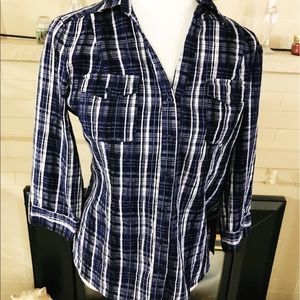 Laura Scott Plaid Shirt